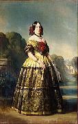 Franz Xaver Winterhalter, Portrait of Luisa Fernanda of Spain Duchess of Montpensier
